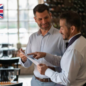 Serving license - English