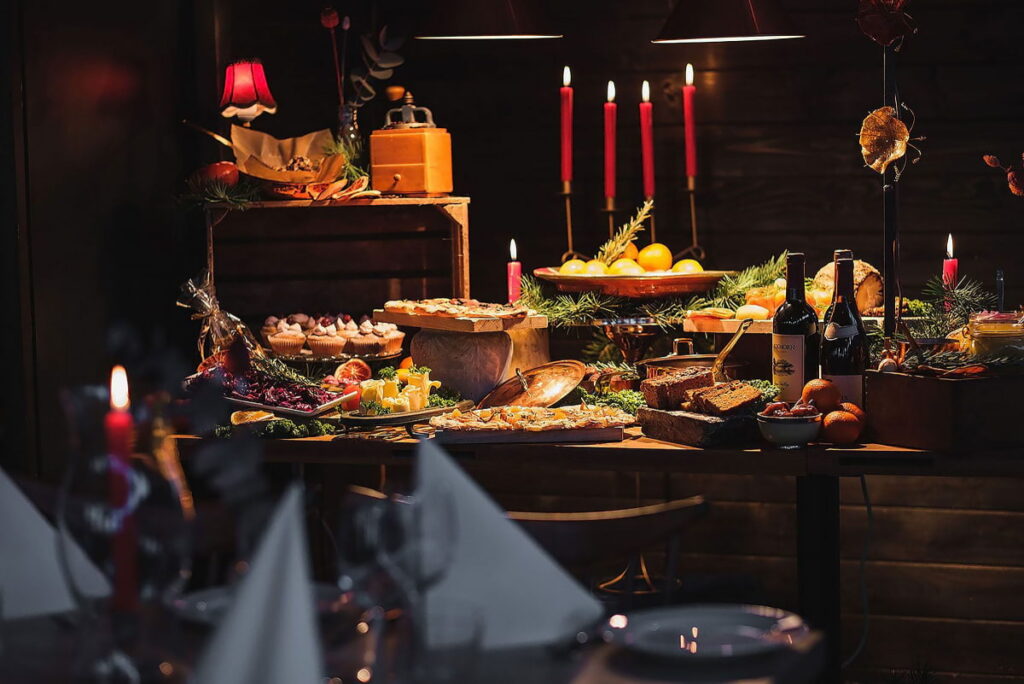 Christmas table